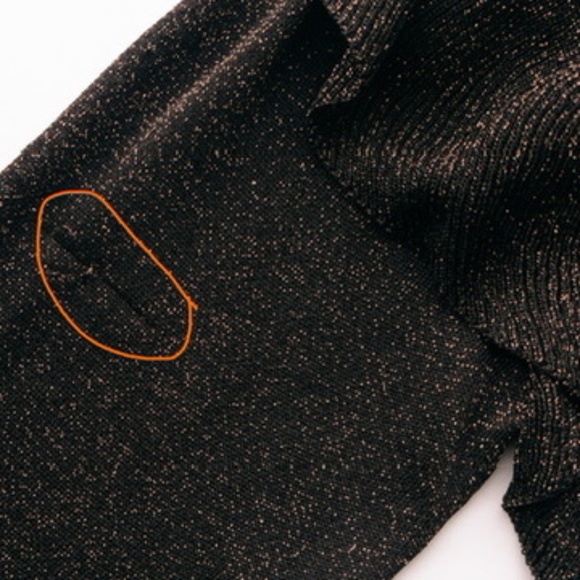 Rebecca Minkoff Metallic Sweater - NWT - Picture 5 of 6